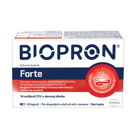 Biopron® Forte kapsuly s probiotikami 30 cps kúpite na Benulekaren.sk