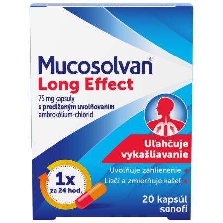 MUCOSOLVAN Long effect 75 mg 20 kapsúl