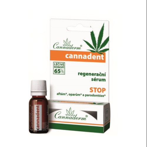 Cannaderm CANNADENT regeneračné sérum na afty a opary 5ml