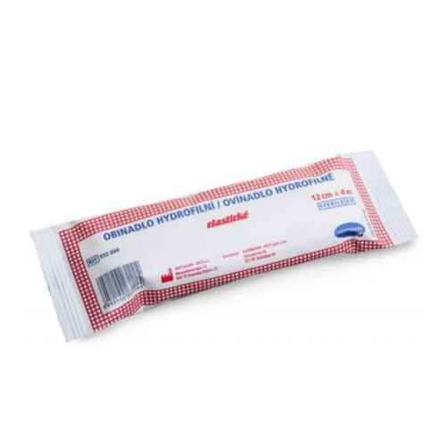 Ovínadlo hydrofilné elastické sterilné 12 cm x 4 m 1×1 ks kúpite na Benulekaren.sk