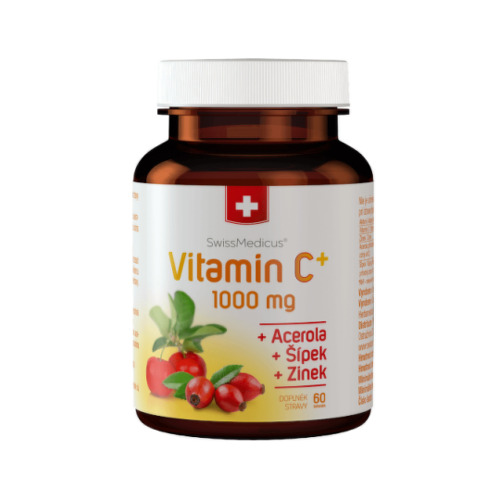 SwissMedicus Vitamín C+ 1000 mg, 60ks kúpite na Benulekaren.sk