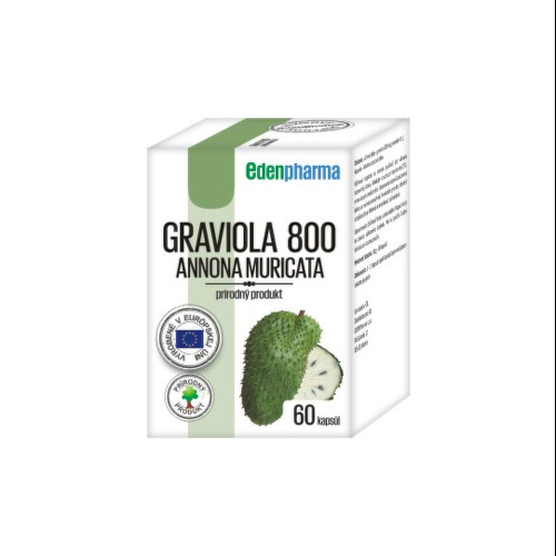 EdenPharma Graviola 800 60 kapsúl kúpite na Benulekaren.sk
