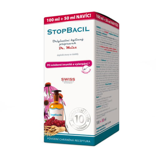 Dr.Weiss STOPKAŠEL Medical sirup sirup pri zápale v krku a ústnej dutine 150 ml kúpite na Benulekaren.sk