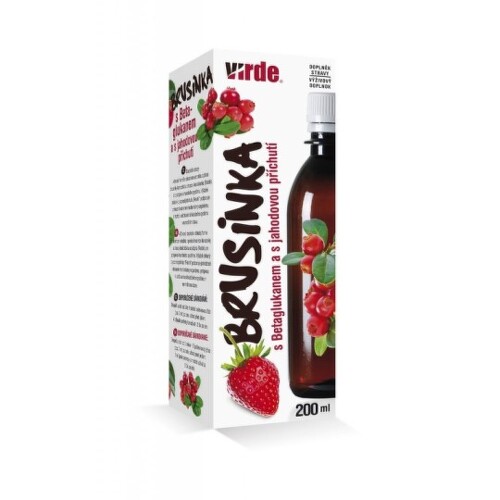 Virde Brusnica sirup s betaglukany 200 ml kúpite na Benulekaren.sk