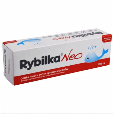 RYBILKA NEO detská masť so sklonom k zapareninám 100 ml