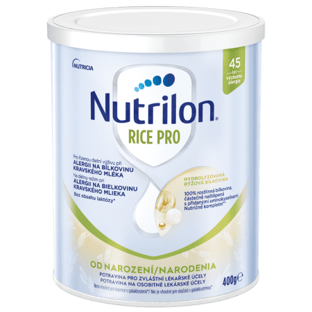 NUTRILON NUTRILON Rice pro špeciálna mliečna výživa v prášku od narodenia 400 g