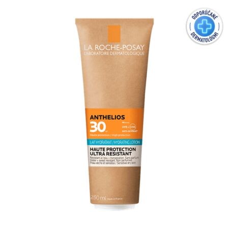 LA ROCHE-POSAY Anthelios hydratačné mlieko SPF30 250 ml