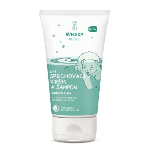 E-shop WELEDA 2v1 Sprchový krém a šampón 150 ml