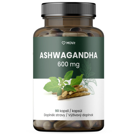 MOVit Ashwagandha 600 mg 90 kapsúl