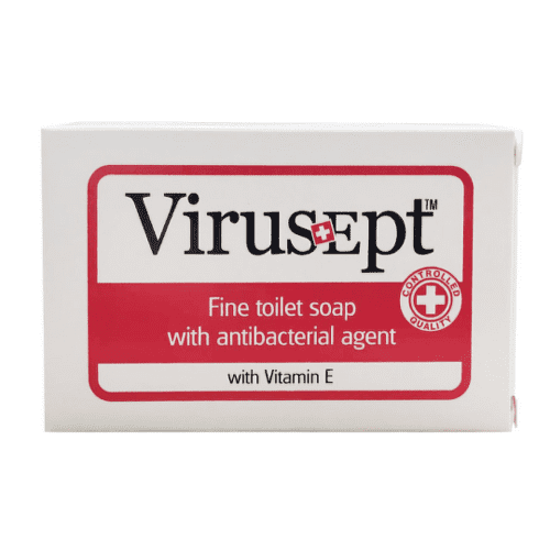 E-shop VIRUSEPT Toaletné mydlo s antibakteriálnou prísadou a vitamínom E 90 g