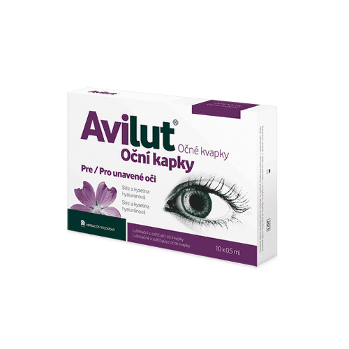 E-shop AVILUT Očné kvapky 10 x 0,5 ml