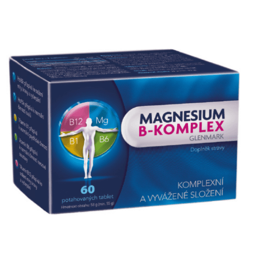 E-shop GLENMARK Magnesium B-komplex 60 tabliet