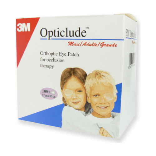 3M Opticlude maxi očná náplasť 5,7 x 8,2 cm 100 kusov
