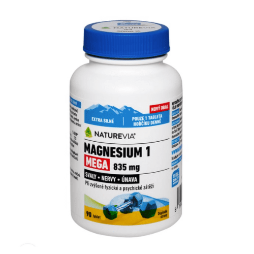 E-shop NATUREVIA Magnesium 1 mega 835 mg 90 tabliet