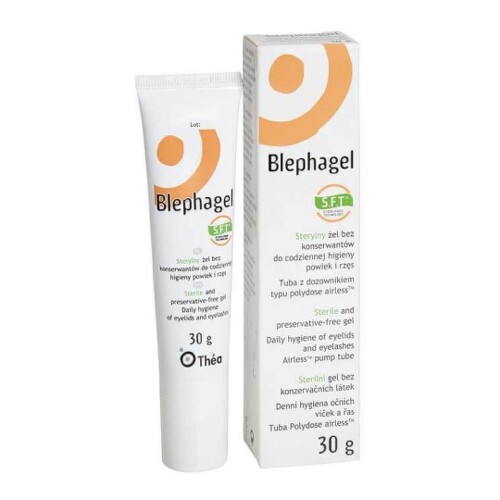 E-shop BLEPHAGEL Sterilný gél na hygienu viečok a rias 30 g