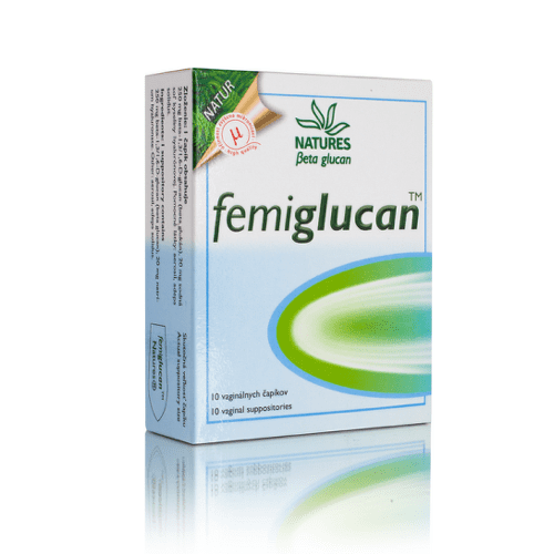 E-shop NATURES Femiglucan 10 vaginálnych čapíkov