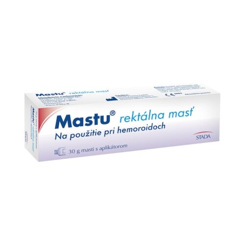 E-shop MASTU Rektálna masť s aplikátorom 30 g