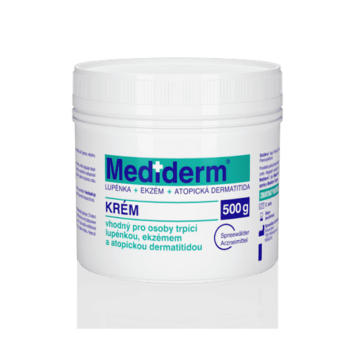 E-shop MEDIDERM Krém lupienka + ekzém + atopická dermatitída 500 g