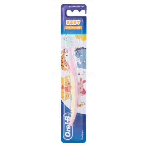 E-shop ORAL-B Baby macko pu extra soft detská zubná kefka 0-2 roky extra mäkká 1 ks
