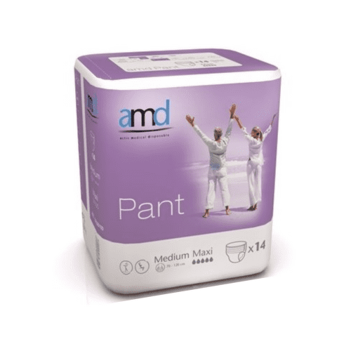 E-shop AMD Pant maxi medium plienkové nohavičky navliekacie obvod bokov 70 - 120 cm nasiakavosť 2150 ml 14 ks