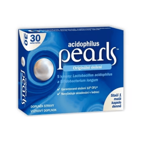 ACIDOPHILUS Pearls 30 kapsúl