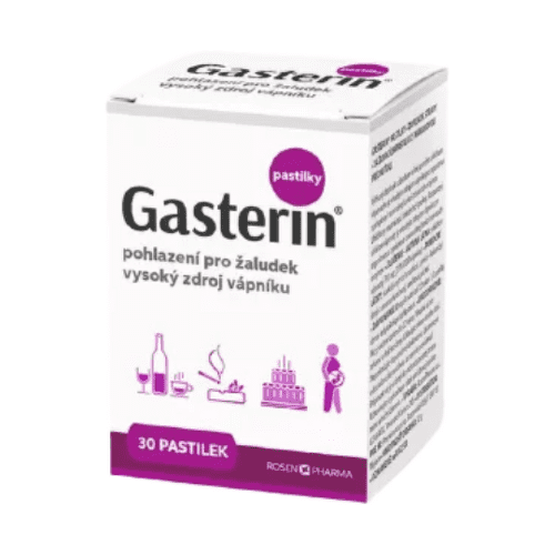 GASTERIN Pastilky - rosenpharma žuvacie pastilky 30 ks