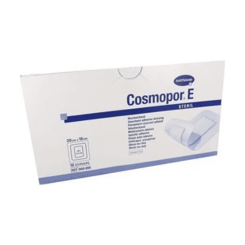 E-shop COSMOPOR E steril náplasť sterilná s mikrosieťkou 20 x 10 cm 25 ks