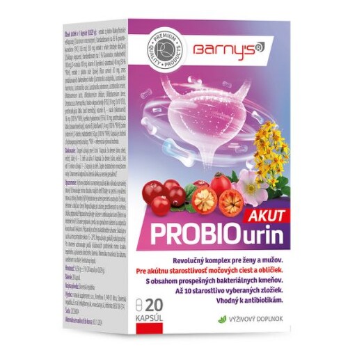 E-shop BARNY'S Probiourin akut 20 kapsúl