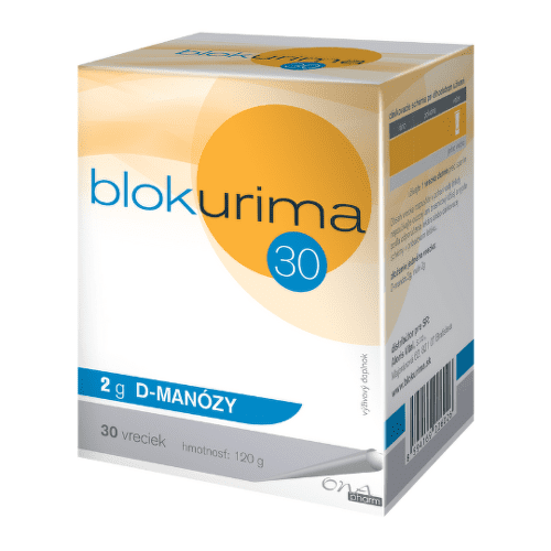 BLOKURIMA 2 g D-manózy 30 vrecúšok