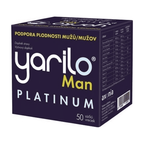 E-shop YARILO Man platinum prášok vo vrecúškach 50 ks