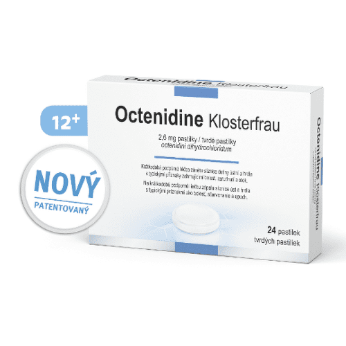 E-shop OCTENIDINE KLOSTERFRAU 2,6 mg tvrdé pastilky 24 ks