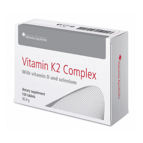 E-shop HELVETIA Apotheke vitamín K2 complex 100 tabliet