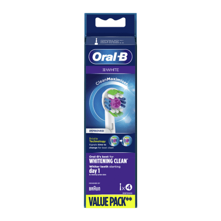ORAL-B 3D white EB 18 value pack náhradné hlavice 4 ks