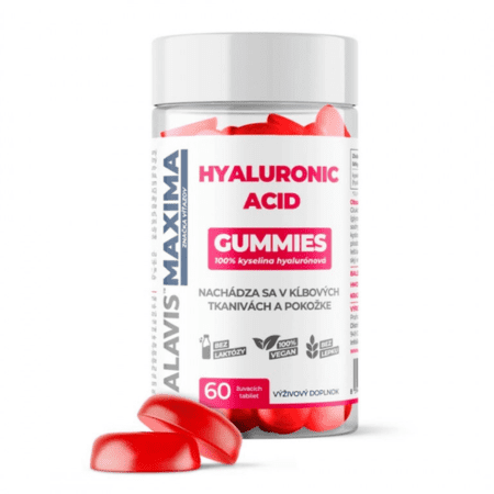 E-shop ALAVIS Maxima hyaluronic acid gummies 60 žuvacích tabliet