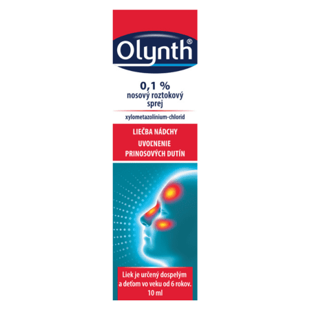 E-shop OLYNTH® 0,1 % nosový roztokový sprej 10 ml