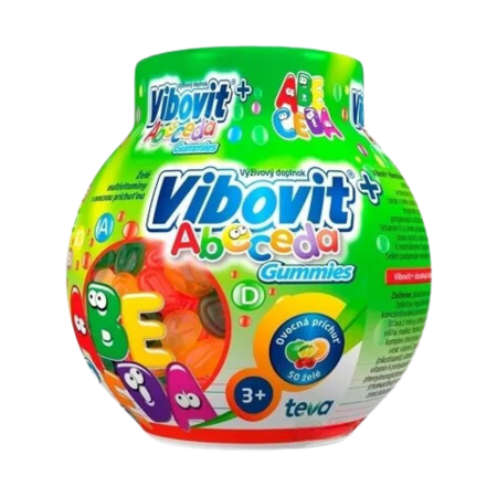 E-shop VIBOVIT+ Abeceda želé multivitamíny ovocná príchuť 200 g