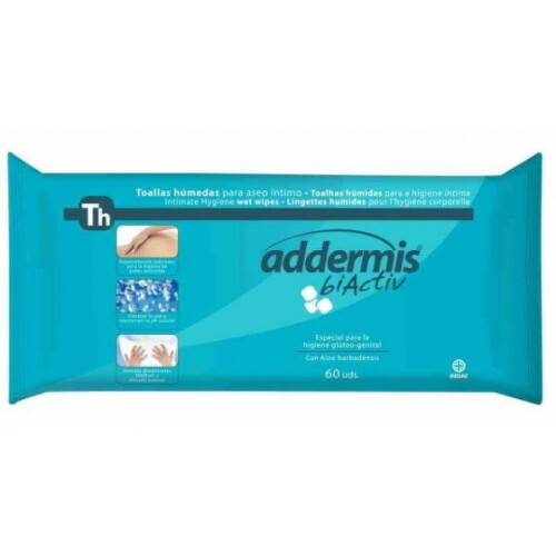 Addermis biActiv vlhčené utierky 60 kusov kúpite na Benulekaren.sk