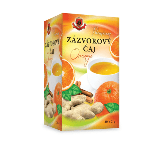 HERBEX Premium ZÁZVOROVÝ ČAJ Orange, 20x2 g kúpite na Benulekaren.sk