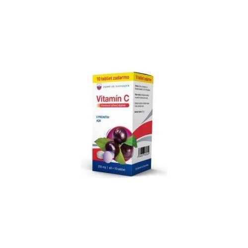 Dobré z SK Vitamín C 200 mg príchuť ACAI, 70 ks kúpite na Benulekaren.sk