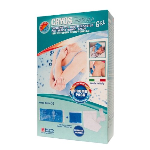 Cryos Farma gélové vankúšiky (studený alebo teplý obklad) 12x12 cm 27x12 cm 2 ks gélové vankúšiky (studený alebo teplý obklad pri poraneniach) 12 x 12 cm 2 ks kúpite na Benulekaren.sk