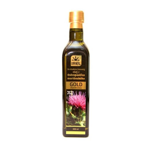 IREL Olej z pestreca mariánskeho GOLD 500 ml kúpite na Benulekaren.sk