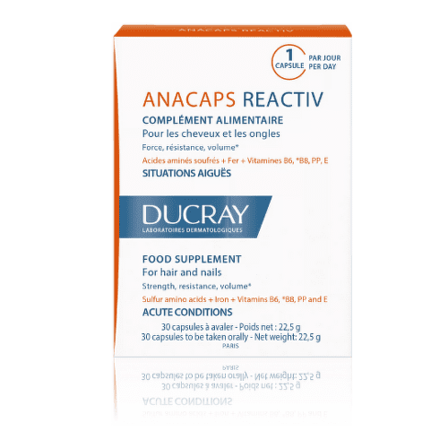 DUCRAY Anacaps reactiv podpora pre vlasy 30 kapsúl kúpite na Benulekaren.sk