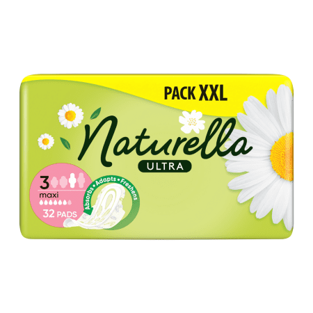 NATURELLA Ultra maxi harmanček 32 ks