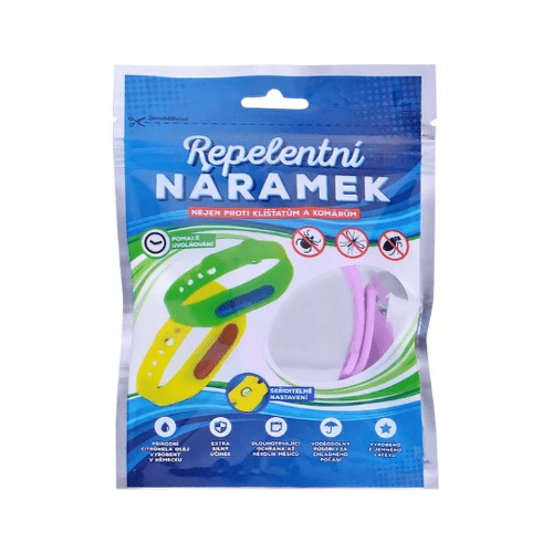 TPF Repelentný náramok proti komárom a kliešťom mix farieb 1 ks kúpite na Benulekaren.sk