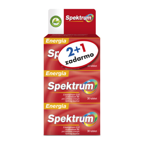 WALMARK Spektrum energia 2 x 30 tabliet + 30 tabliet ZADARMO kúpite na Benulekaren.sk