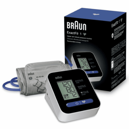 BRAUN 5000 Exactfit 1 BUA ramenný tlakomer 1 kus