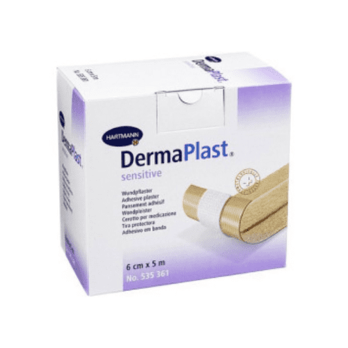 DERMAPLAST Sensitive náplasť na rany z netkaného textilu 6 cm x 5 m 1 kus