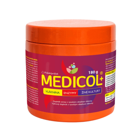 MEDICOL Plus Vláknina, Enzýmy, Živé kultúry 220 kapsúl kúpite na Benulekaren.sk