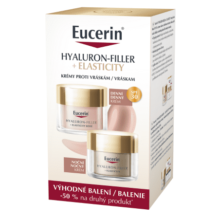 EUCERIN Hyaluron-Filler + Elasticity Denný krém 50 ml + nočný krém 50 ml kúpite na Benulekaren.sk