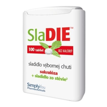 SLADIE nízkokalorické tabletové sladidlo 100tbl